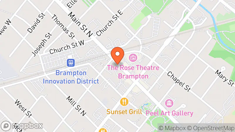 Map showing location of Pawn Kings inc