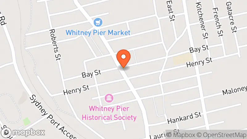 Map showing location of Paws Mart