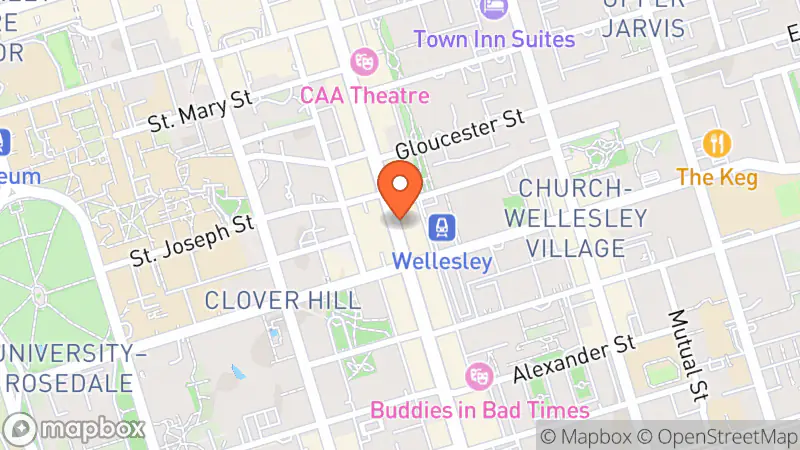 Map showing location of PayMore Toronto Downtown - Sell Electronics for Cash