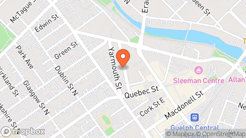 Map showing location of PCTRUST Computer Sales & Service