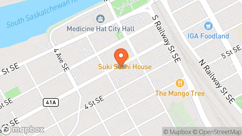 Map showing location of Phase II Boutique Consignment