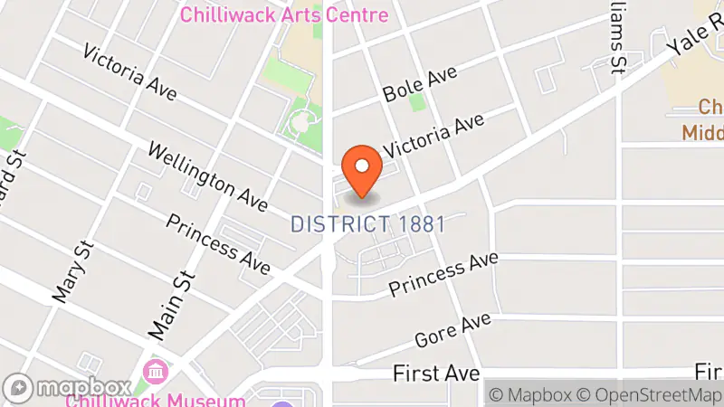 Map showing location of Pink & Blue Kidz Clothing