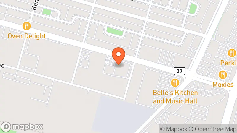 Map showing location of Plato's Closet