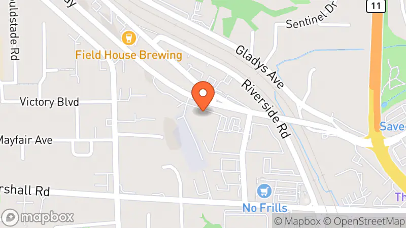 Map showing location of Plato's Closet