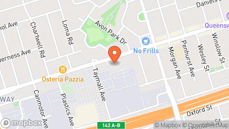 Map showing location of Play It Again Sports