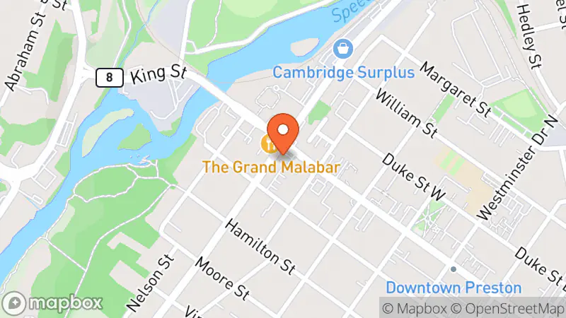 Map showing location of Posh Consignment Boutique