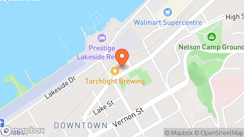 Map showing location of Positive Apparel Thrift Store Inc