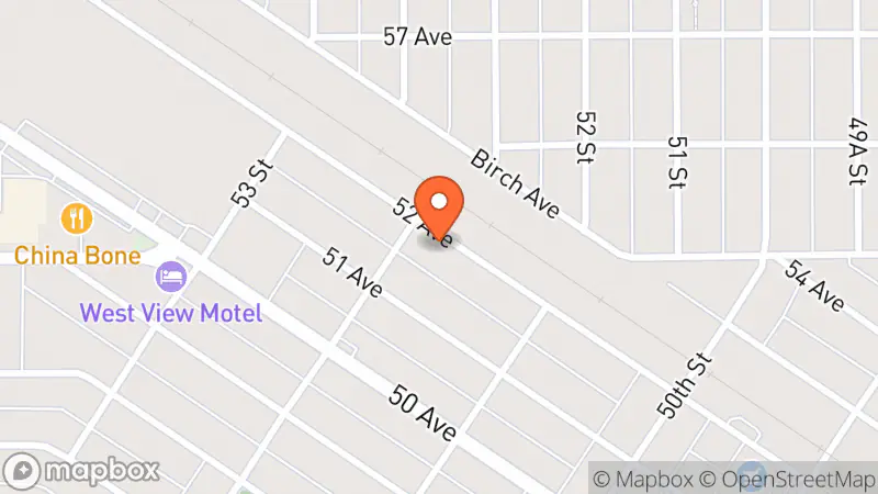 Map showing location of Pot O' Gold