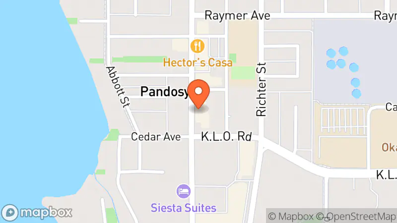 Map showing location of Pretty Lil Things