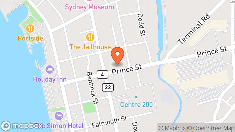 Map showing location of Prince Used Furniture Antiques and Collectibles