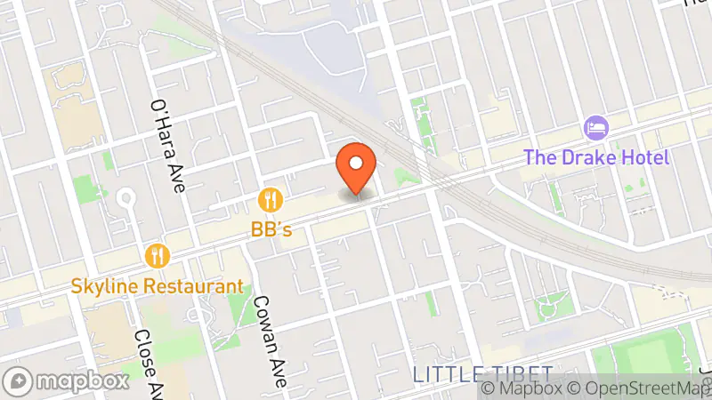 Map showing location of Public Butter Vintage