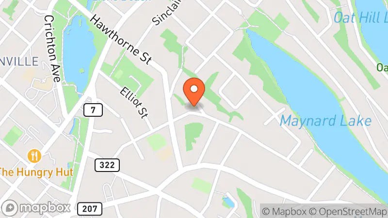 Map showing location of RAAK