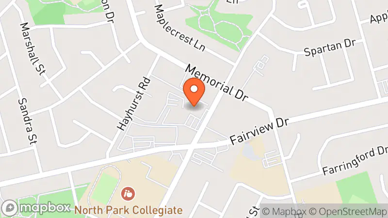 Map showing location of re-Source Thrift Shop Brantford