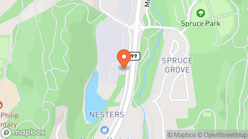 Map showing location of Re-Use-It-Centre