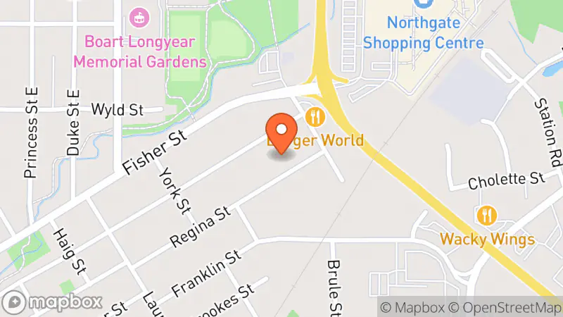 Map showing location of Rebuilt Resources