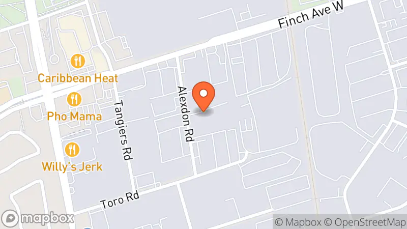 Map showing location of Recycling Rewards