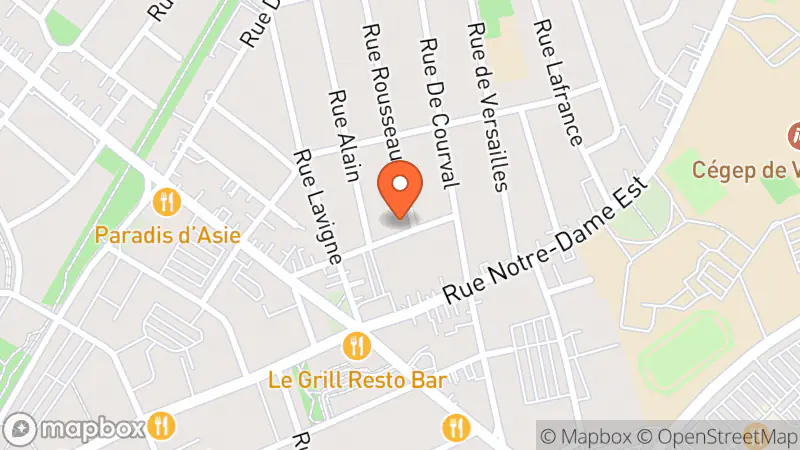 Map showing location of Recyclovesto Inc