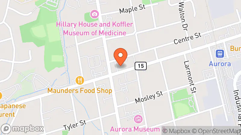 Map showing location of Red & Black Vintage Clothing