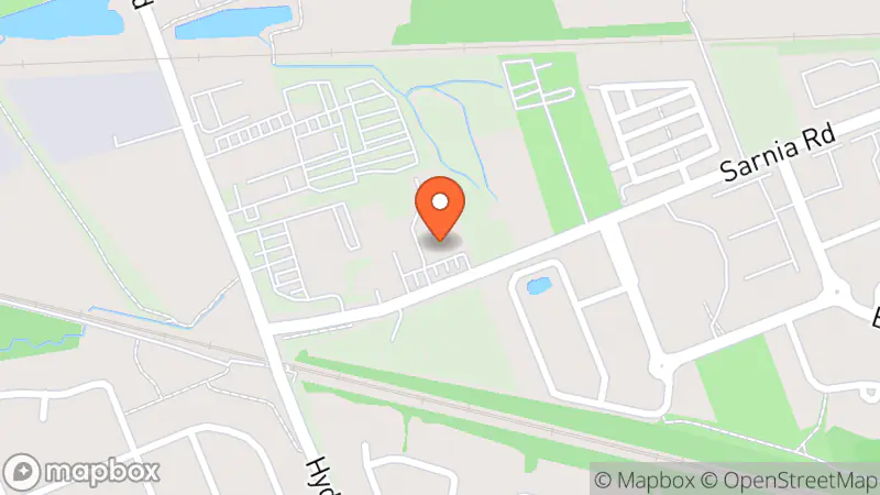 Map showing location of ReDECOR