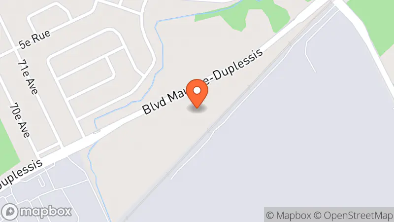 Map showing location of Renaissance Kilo Maurice-Duplessis