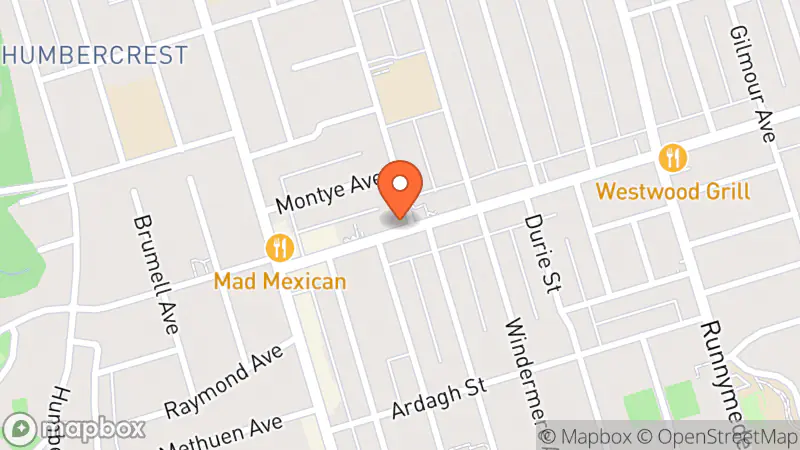 Map showing location of Repeat Boutique