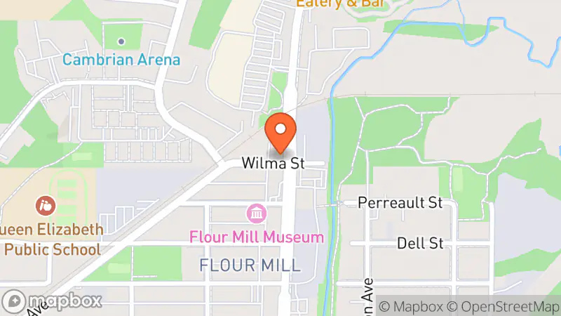 Map showing location of Re'Tail Sudbury