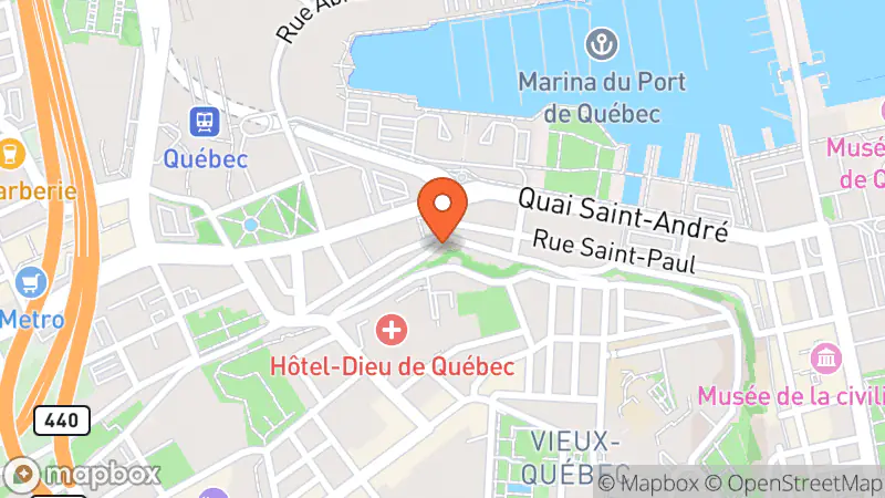 Map showing location of ReVogue Finds