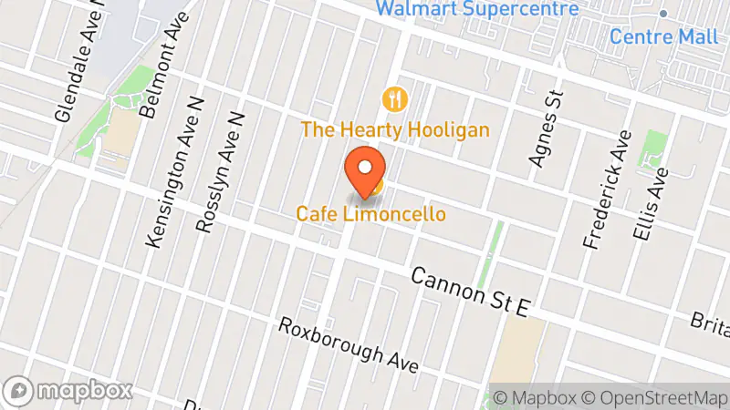 Map showing location of Revolving Closet