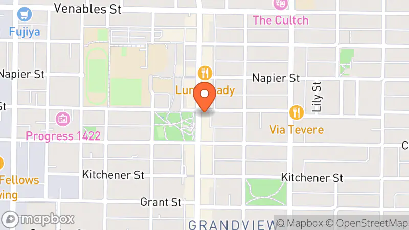 Map showing location of Rewind Resale Commercial Drive