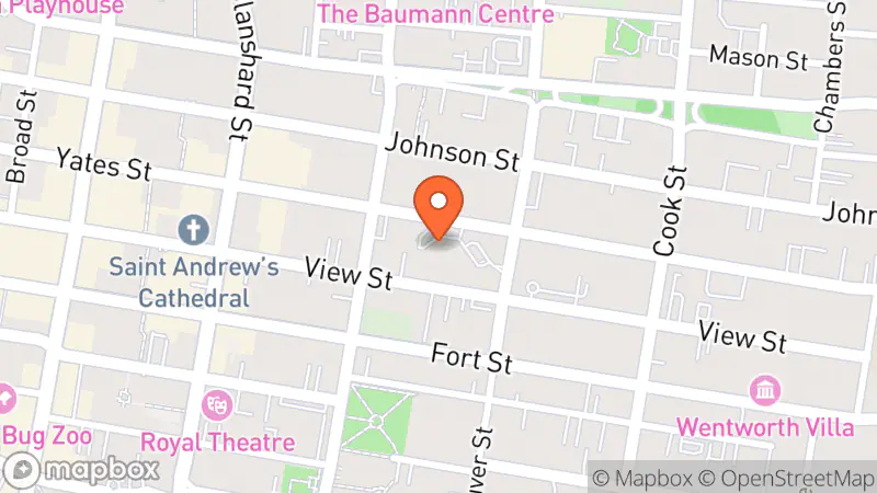 Map showing location of Rich Rags Consignment