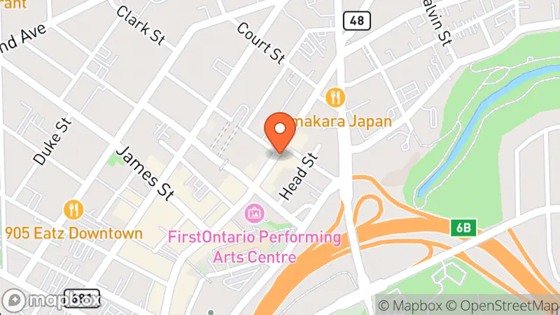 Map showing location of Roly Poly Records & Vintage