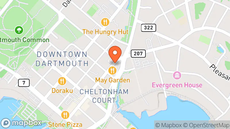 Map showing location of Room 152 Clothing Boutique