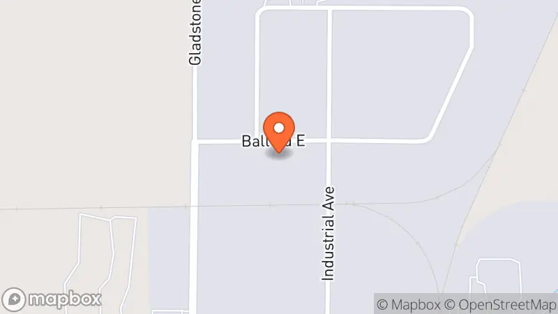 Map showing location of Saad's K P.T.P.