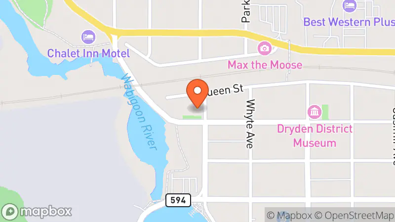 Map showing location of Sacred Spaces Consignment