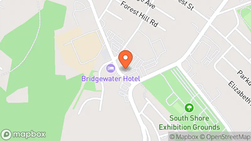 Map showing location of Salvation Army Thrift Store