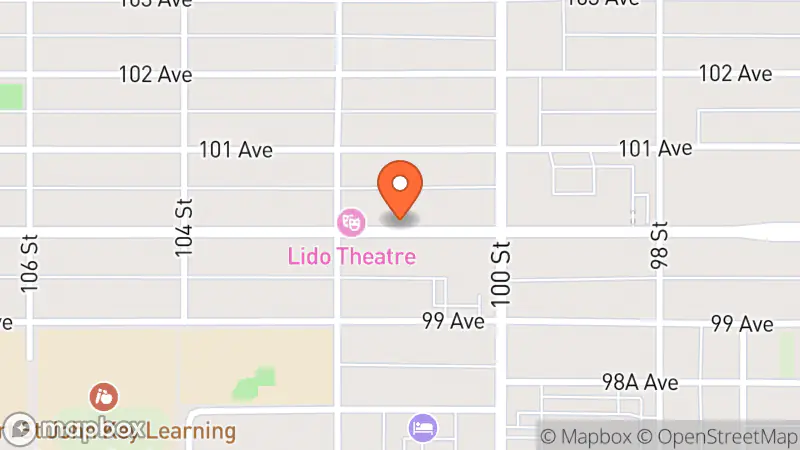 Map showing location of Salvation Army Thrift Store & Community and Family Service Center