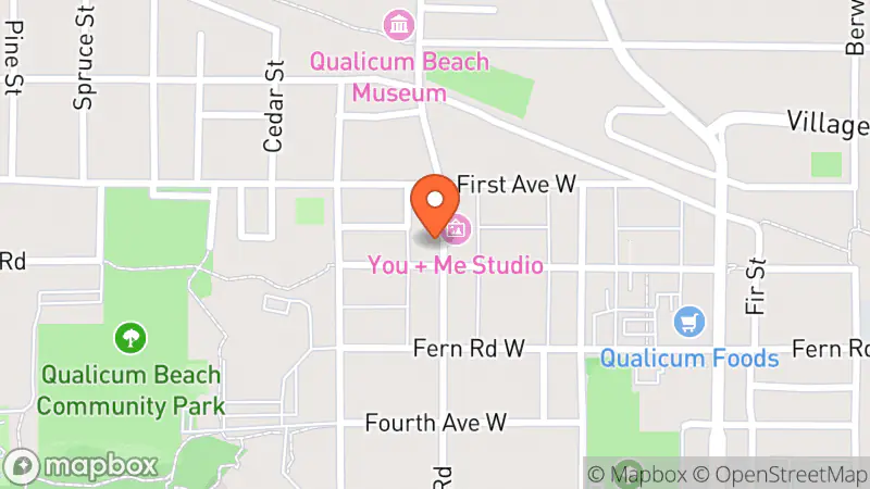 Map showing location of Salvation Army Thrift Store