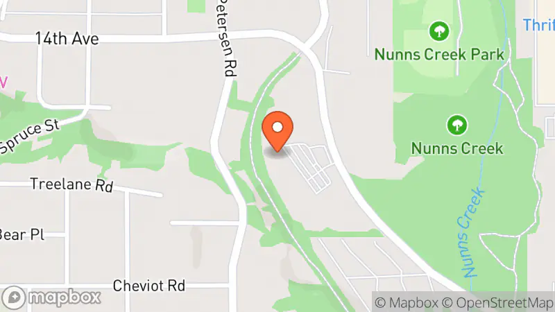 Map showing location of Salvation Army