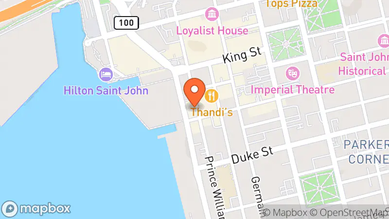 Map showing location of Scheherazade Books & Music