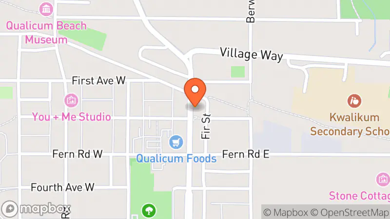 Map showing location of Sea Thrift Artisan Boutique