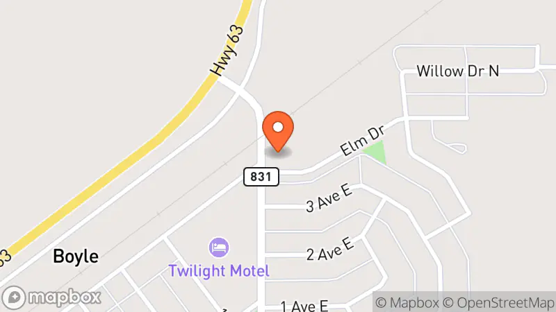 Map showing location of Second Time Round & More