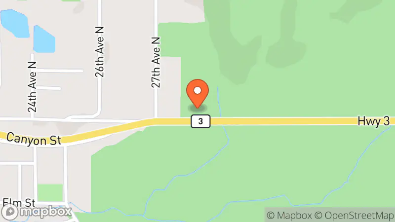 Map showing location of Secondhand Heaven