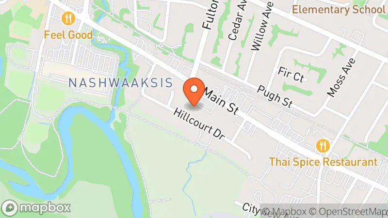 Map showing location of Seed The Need Thrift Store