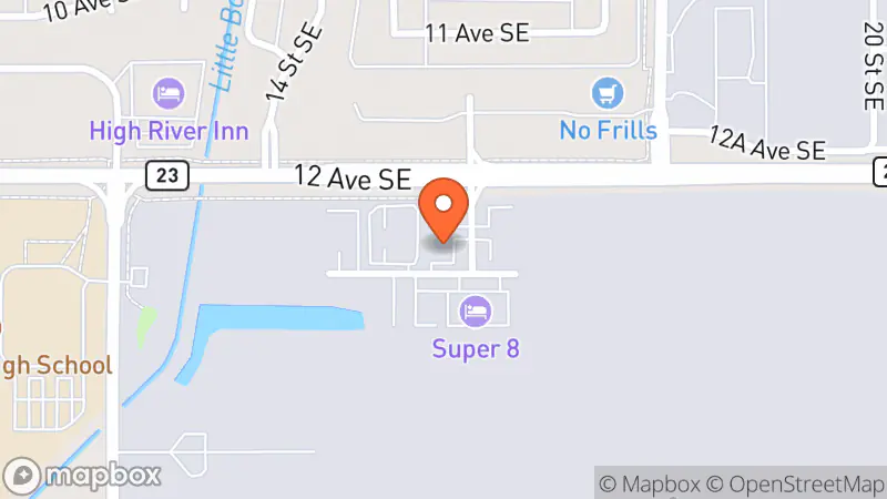 Map showing location of Selective Seconds