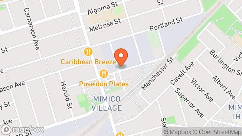 Map showing location of Society of Saint Vincent de Paul, Store and Warehouse Outlet