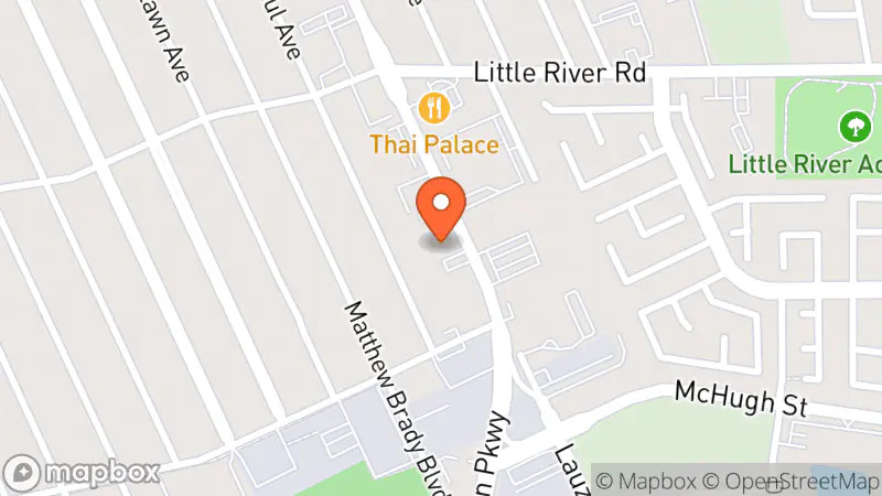 Map showing location of Society of Saint Vincent de Paul