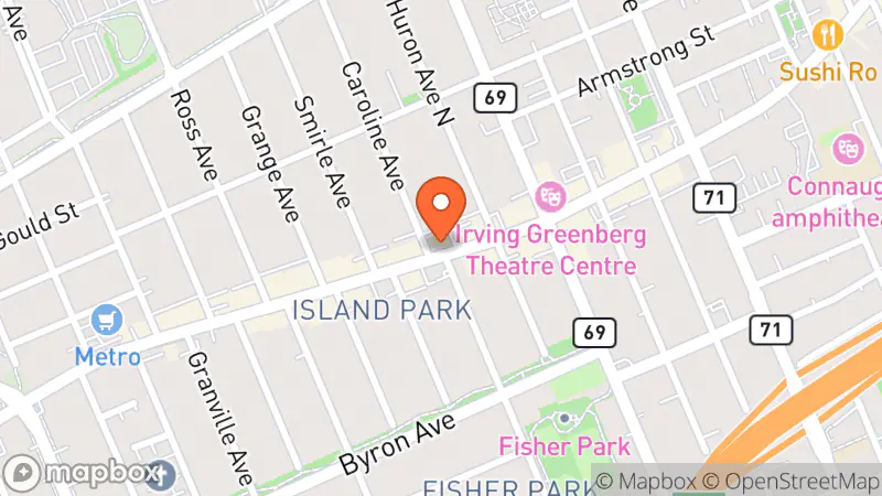 Map showing location of Society of St. Vincent De Paul (Ottawa)