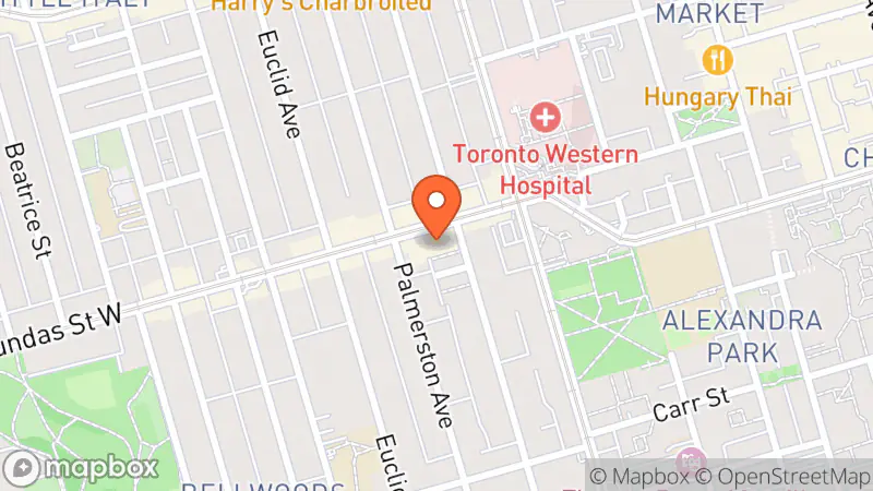 Map showing location of Souk & Silk Vintage