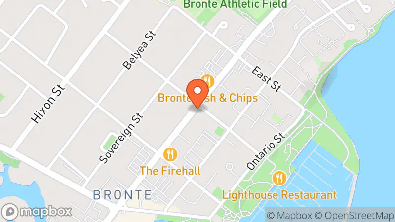 Map showing location of Squisha House Vintage & Thrift