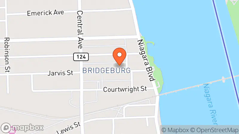 Map showing location of St Vincent De Paul Clothing Store